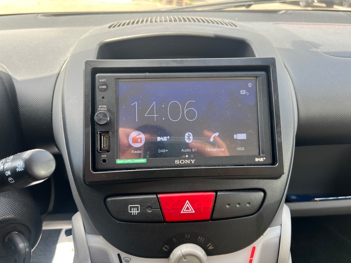 Peugeot 107 TRENDY 68cv  1.0i, CARPLAY, CAMERA DE RECUL
