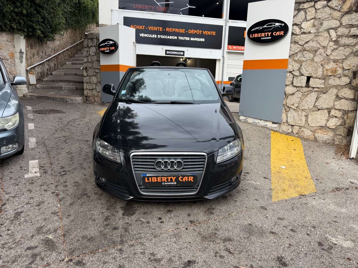 Audi A3 Cabriolet 1.8 TFSI 160 CV /S Tronic / Interieur Cuir Alcantara /