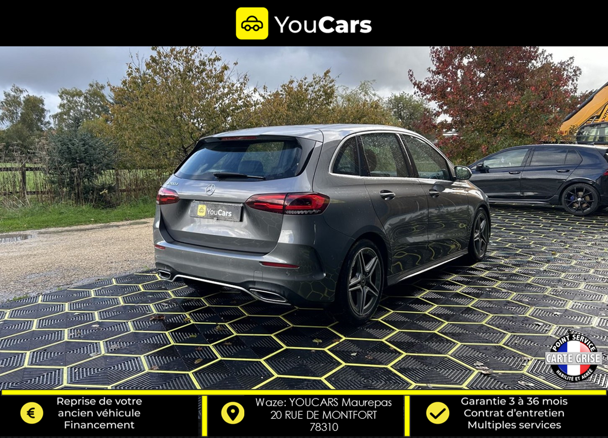 Mercedes-Benz Classe B AMG LINE 200D 2.0 150 cv ENTRETIEN MERCEDES - CAMERA DE RECUL -