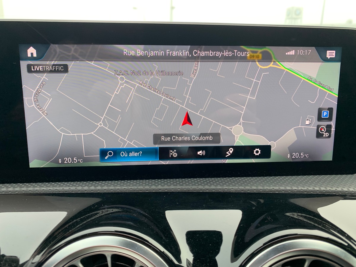 Mercedes-Benz Classe A 116 ch | Progressive line | Pack Sport Black | Pack Premium Plus | Toit pano