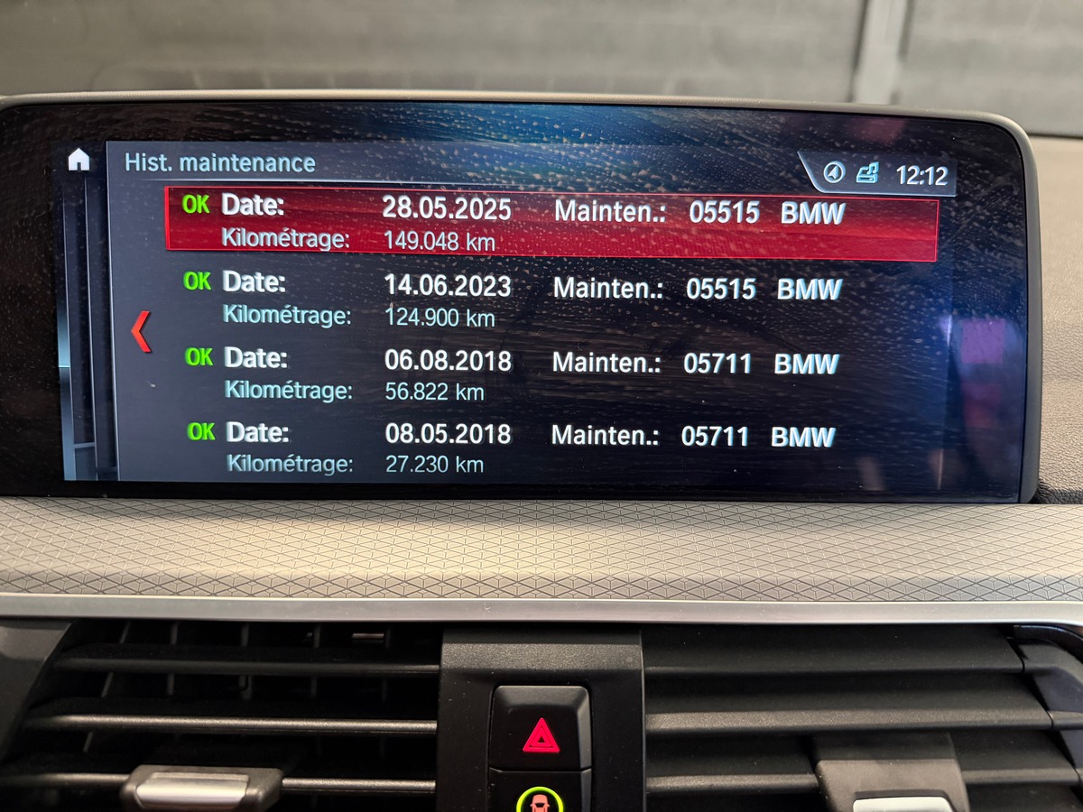 Bmw X3 G01 xdrive20d 190cv M Sport / Toit Panoramique ouvrant / Hayon électrique / Caméra de recul