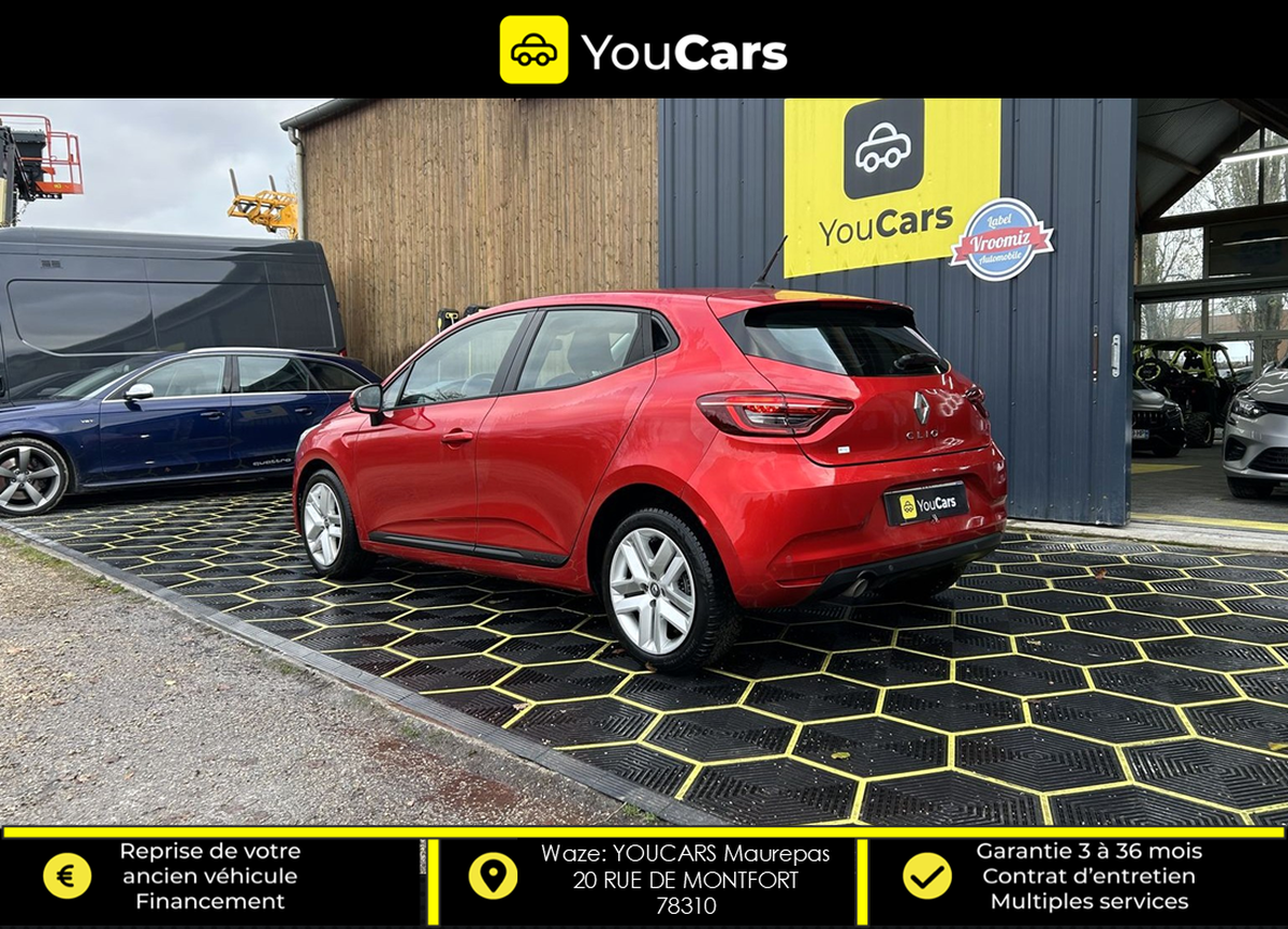 RENAULT Clio V 5 1.0 TCe 90 cv ENTRETIEN RENAULT - SIEGES RS LINE - CARPLAY