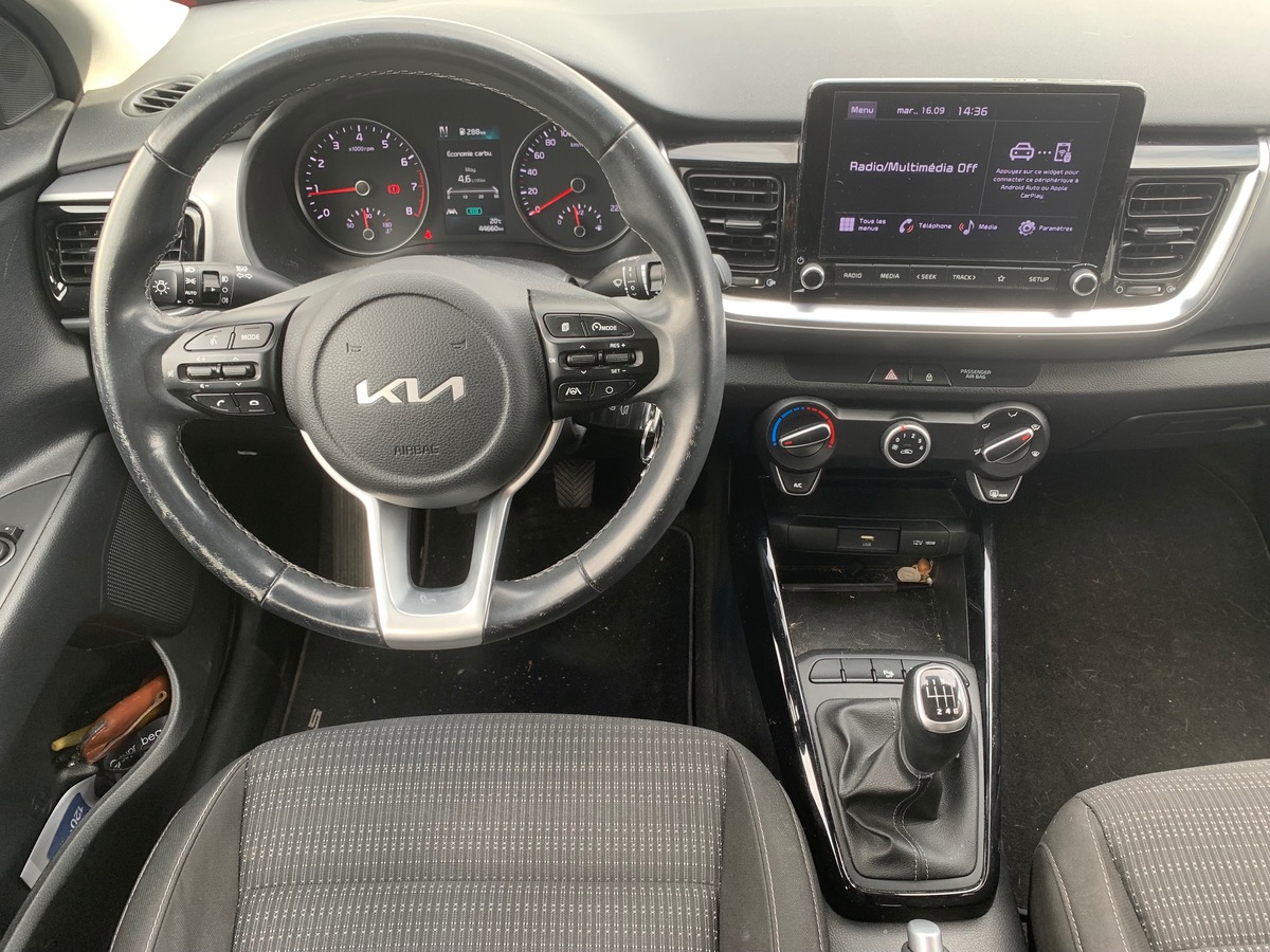 Kia Stonic 120 ch | Active | Caméra recul | Apple Car Play | Entretiens et Garantie constructeur