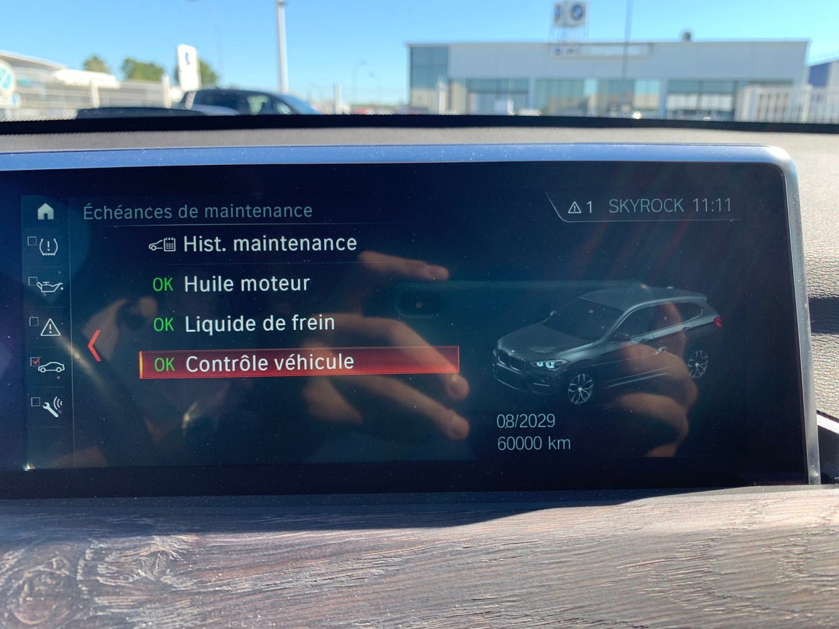 Bmw X1 231 ch | X-Line | xDrive | Caméra de recul | GPS | Attelage | Affichage tête haute | Cuir