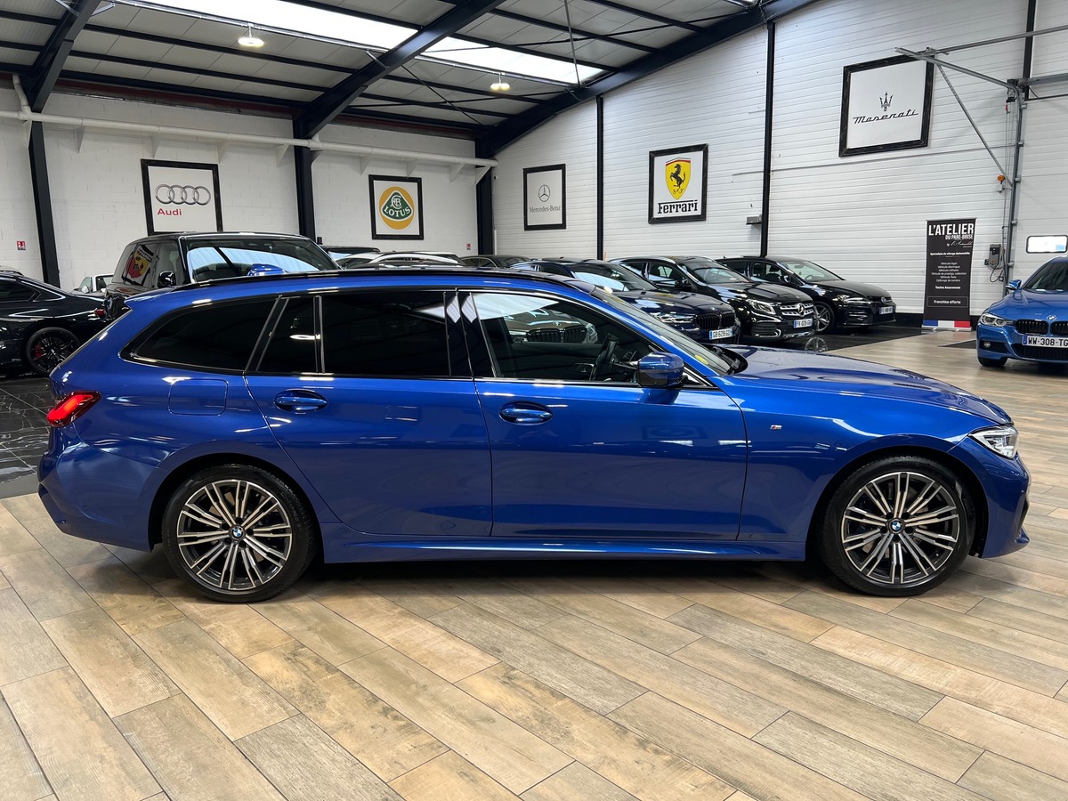 Bmw Série 3 (G21) TOURING 330D XDRIVE 265 BVA8 M SPORT PORTIMAO BLAU + ATTELAGE