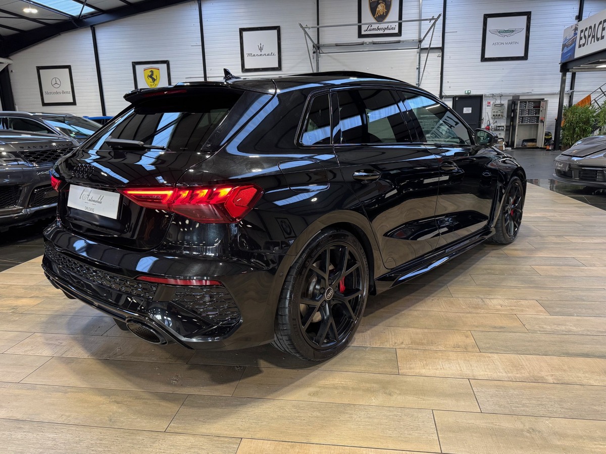 Audi RS3 Sportback QUATTRO 2.5 TFSI 400CV FULL BLACK ORIGINE FRANCE