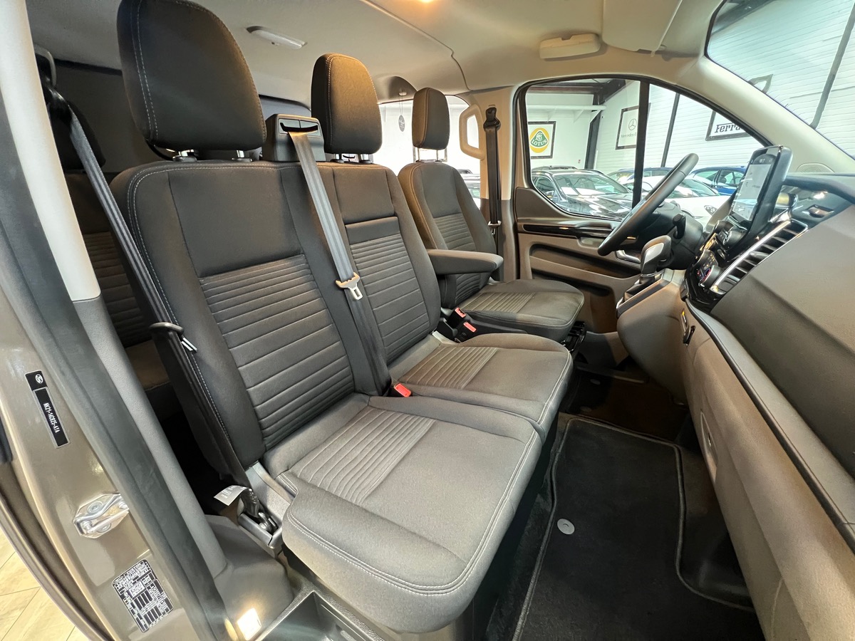 Ford Custom 6 places L1H1 Fourgon 2.0 EcoBlue 170 BVA6 + benne bois AR