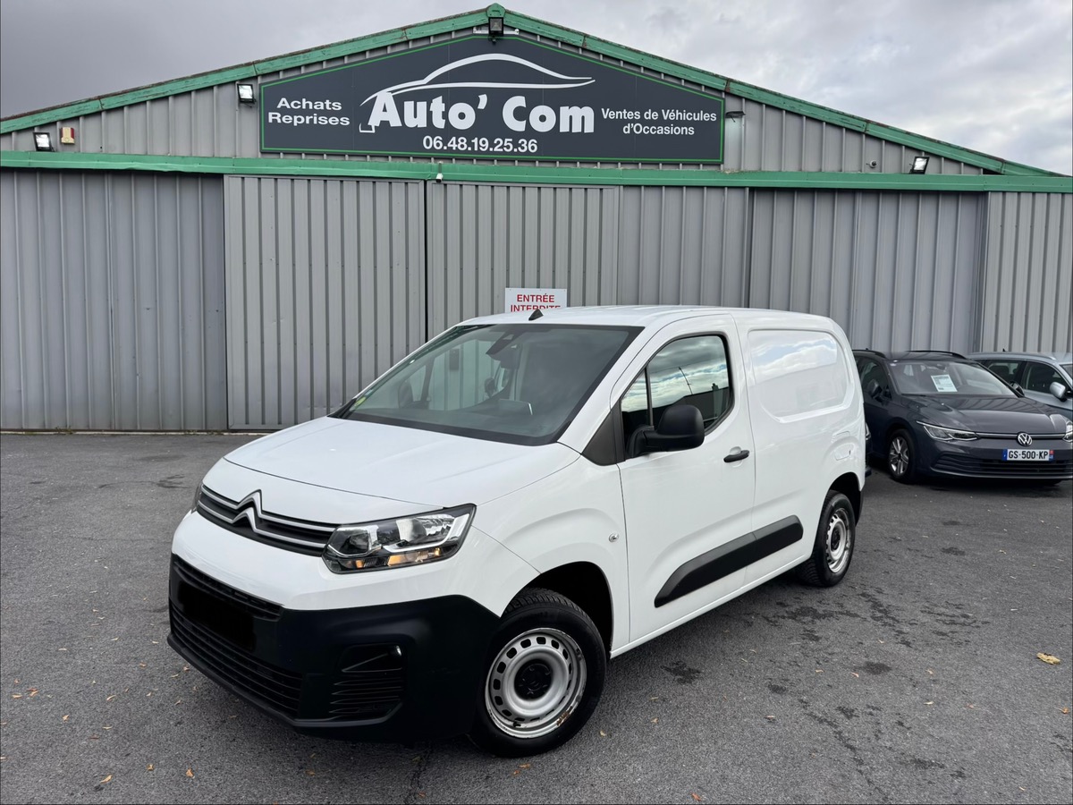 Citroën Berlingo 1.5 BHDI 100CH DRIVER / PRIX HT TVA RECUPERABLE SOIT 10.500€ TTC