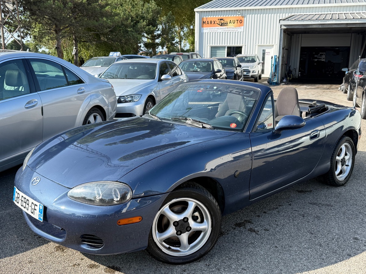Mazda MX 5 / 1.6i 110 CH / CABRIOLET /  DRIFT SHOP /  SUIVIE COMPLÈTE /  GARANTIE 6 MOIS *