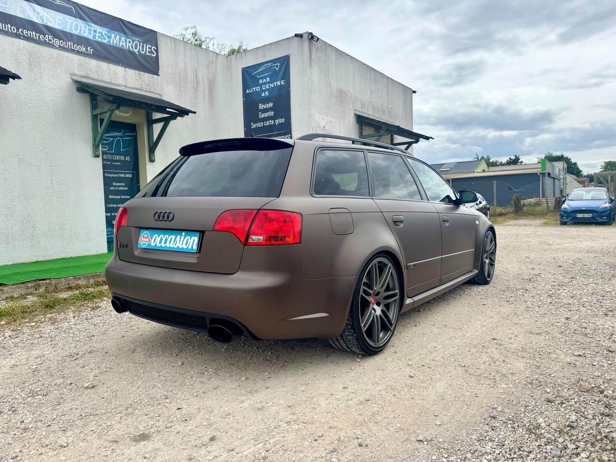 Audi RS4 B7 AVANT PACK F1 4.2 V8 420 CH QUATTRO / CT OK