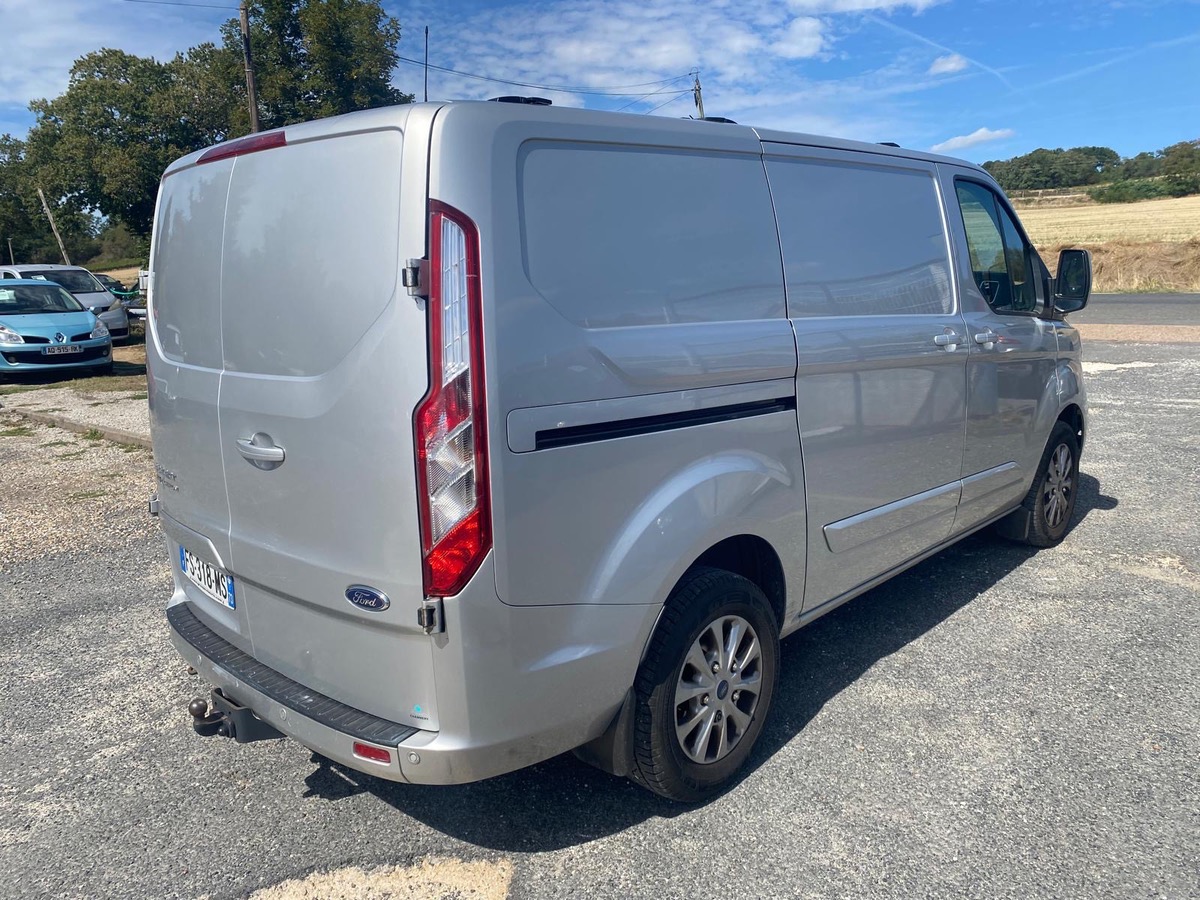 Ford T.CUSTOM transit limited 2.0 130cv 1ère main TVA RECUPERBALES