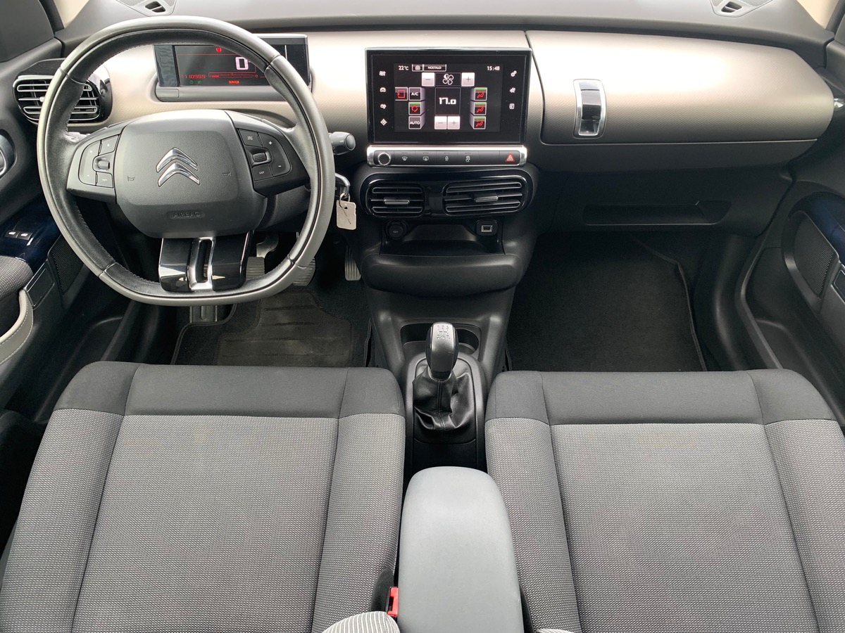 Citroën C4 Cactus 82 ch | Vti | Jantes alliage 16" SQUARE grises | Pack NAVIGATION | Radar de recul