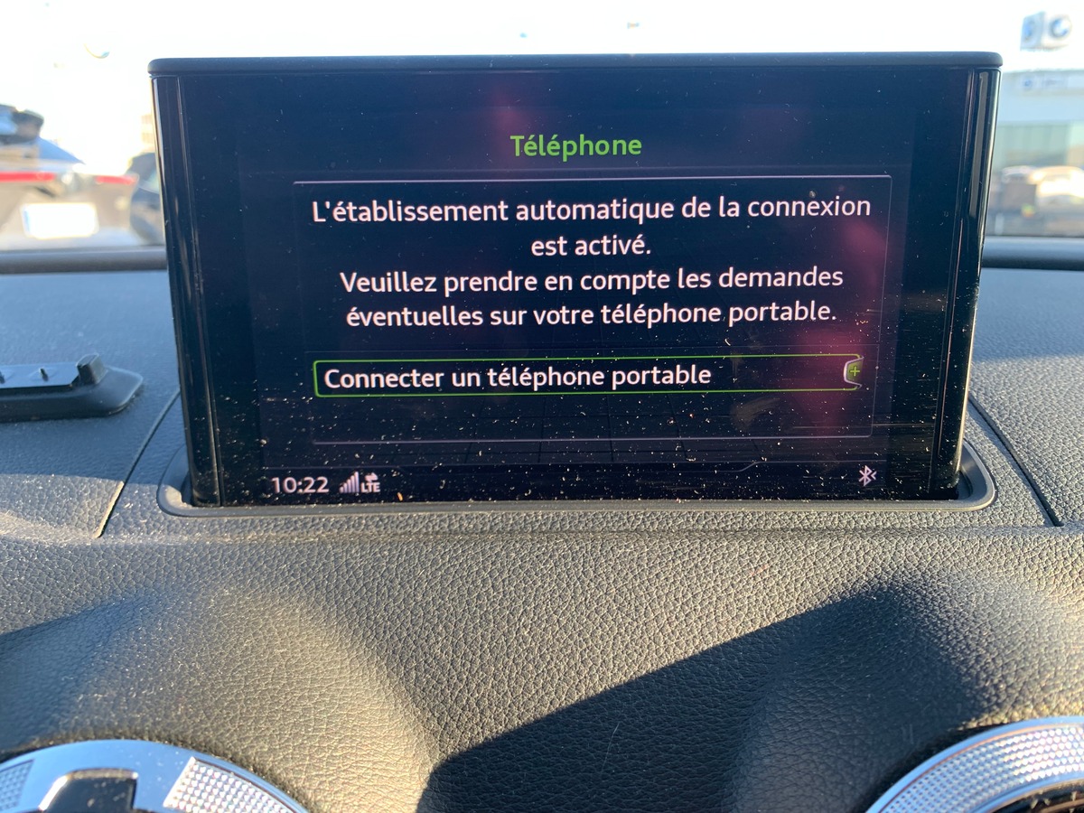 Audi A3 Berline 150 ch | Pack S-Line extérieur | Caméra recul | Clim automatique | Jantes Alu 18''