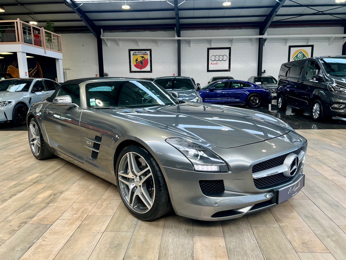 Mercedes-Benz SLS Roadster 6.3 V8 571 cv AMG SPEEDSHIFT DCT7 CAB/Carbone/Bang & Olufsen/