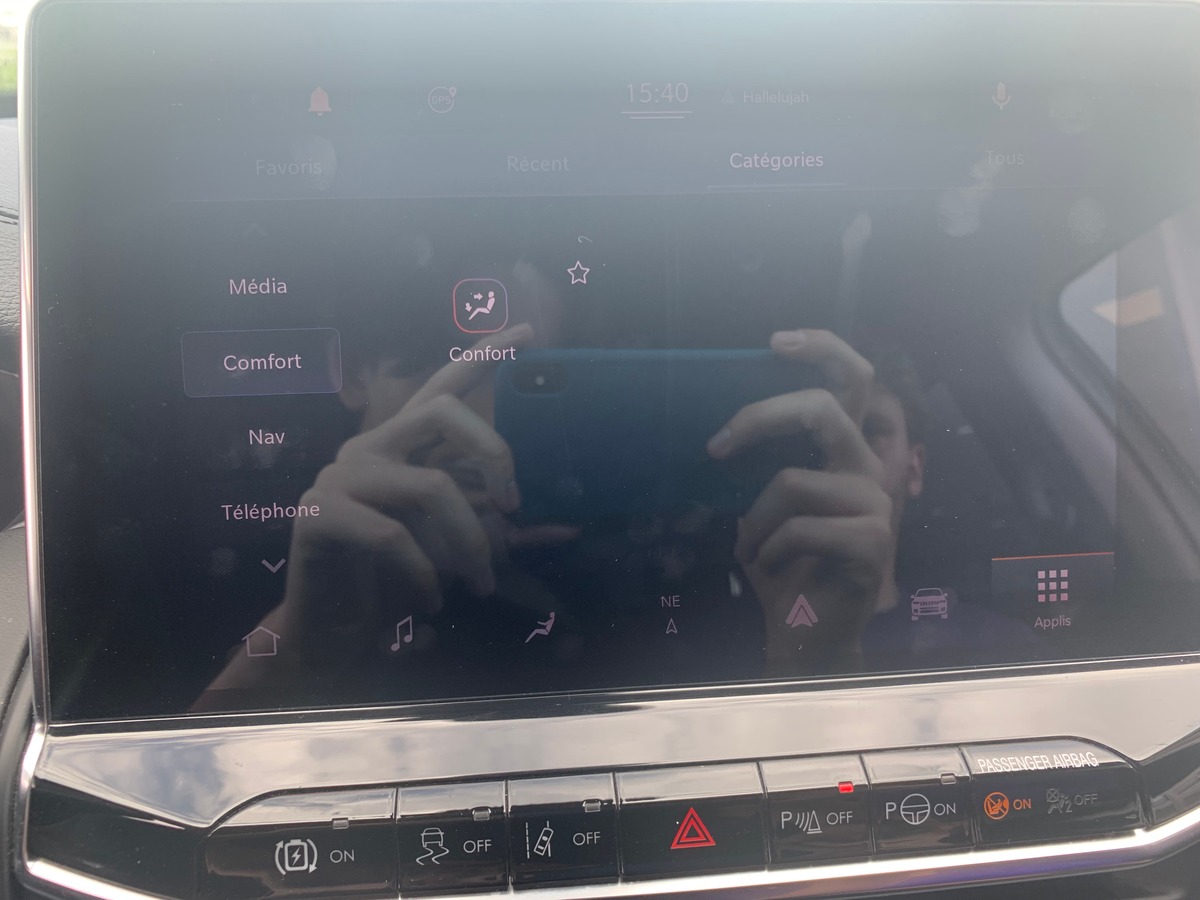Jeep Compass 190 ch | Limited | Apple car Play | Caméra de recul | Régulateur de vitesse adaptatif