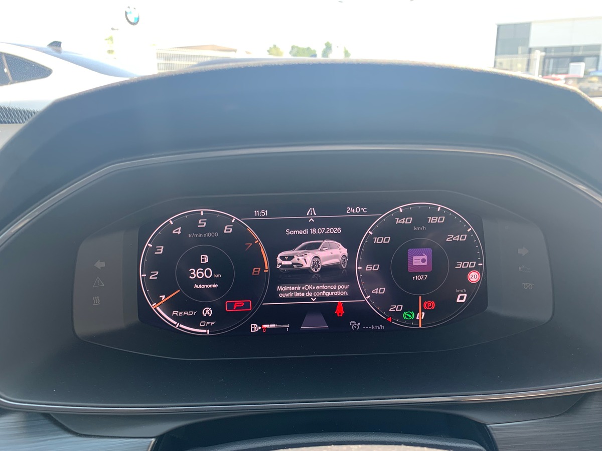 Cupra Formentor 150 chevaux | V | Caméra de recul | Régulateur de vitesse adaptatif | Apple car play