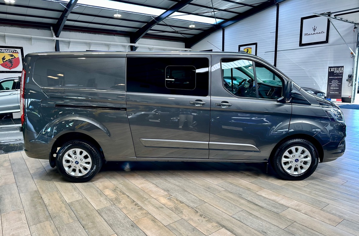 Ford Custom II (2) 320 L2H1 2.0 Ecoblue 170 Limited 6 Places BVA6 1ère Main TVA b