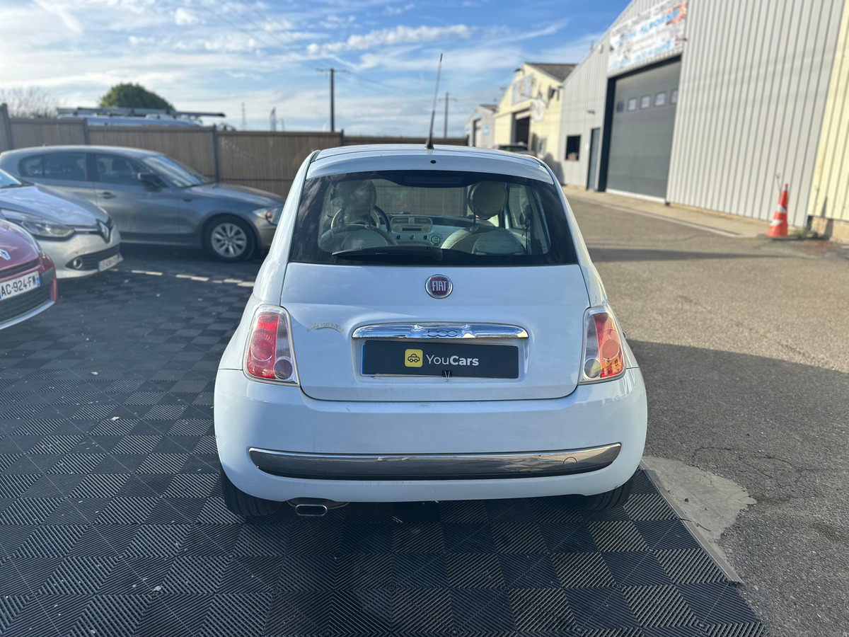 Fiat 500 1.2 MPi 69 cv - CLIMATISATION -  MODE CITY - TOIT PANORAMIQUE