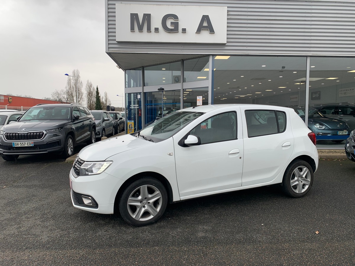 Dacia Sandero 90 ch | Lauréate | Phase 2 | GPS | Régulateur de vitesse | Climatisation | Bluetooth