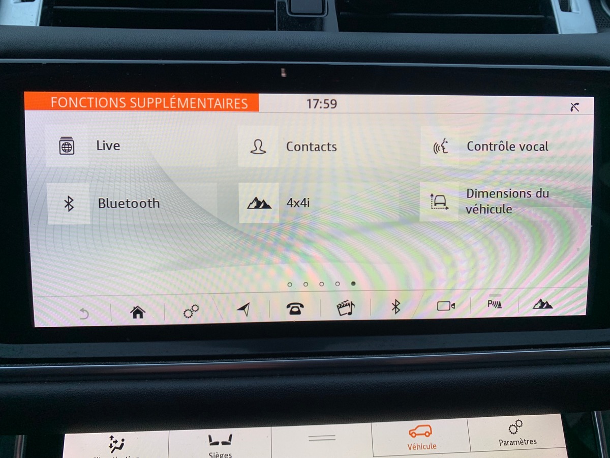 Land-Rover Range Rover Sport 404 ch | Sièges en cuir Windsor Ebony | Audio Meridian  | Toit ouvrant