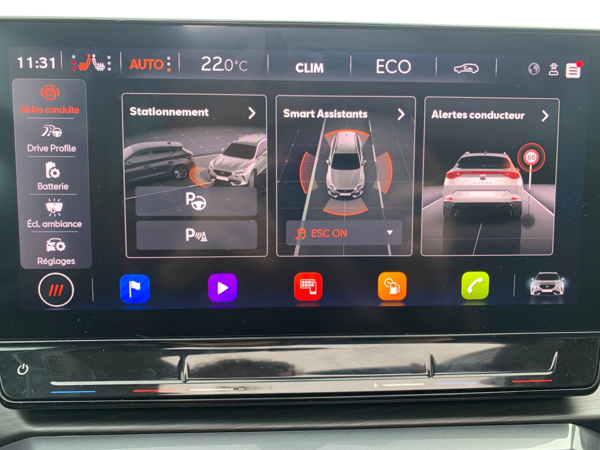 Cupra FORMENTOR E-HYBRID 204 | Business Edition | Cuir | Apple Car Play | Toit ouvrant panoramique