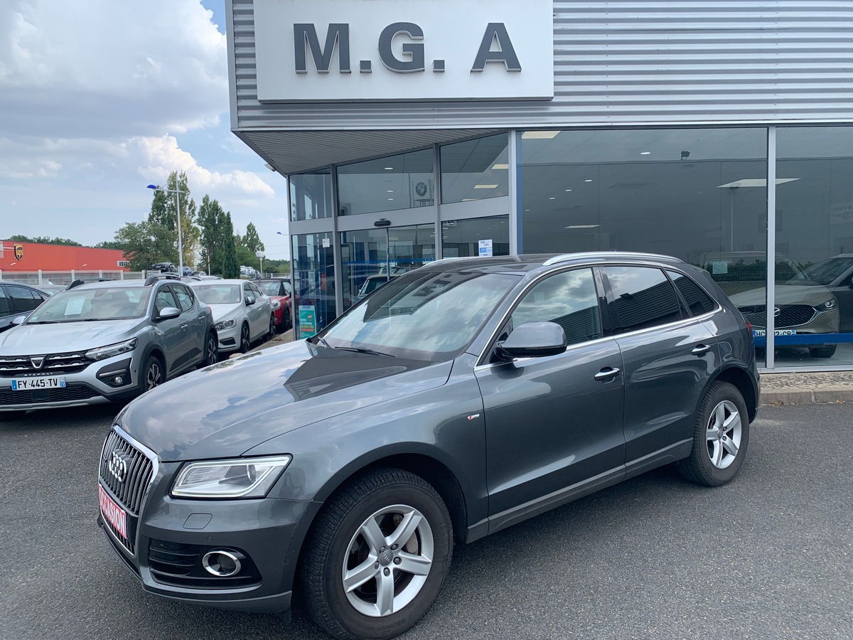 Audi Q5 258 ch | S-line | QUATTRO | Caméra de recul | Régulateur vitesse | Toit ouvrant panoramique