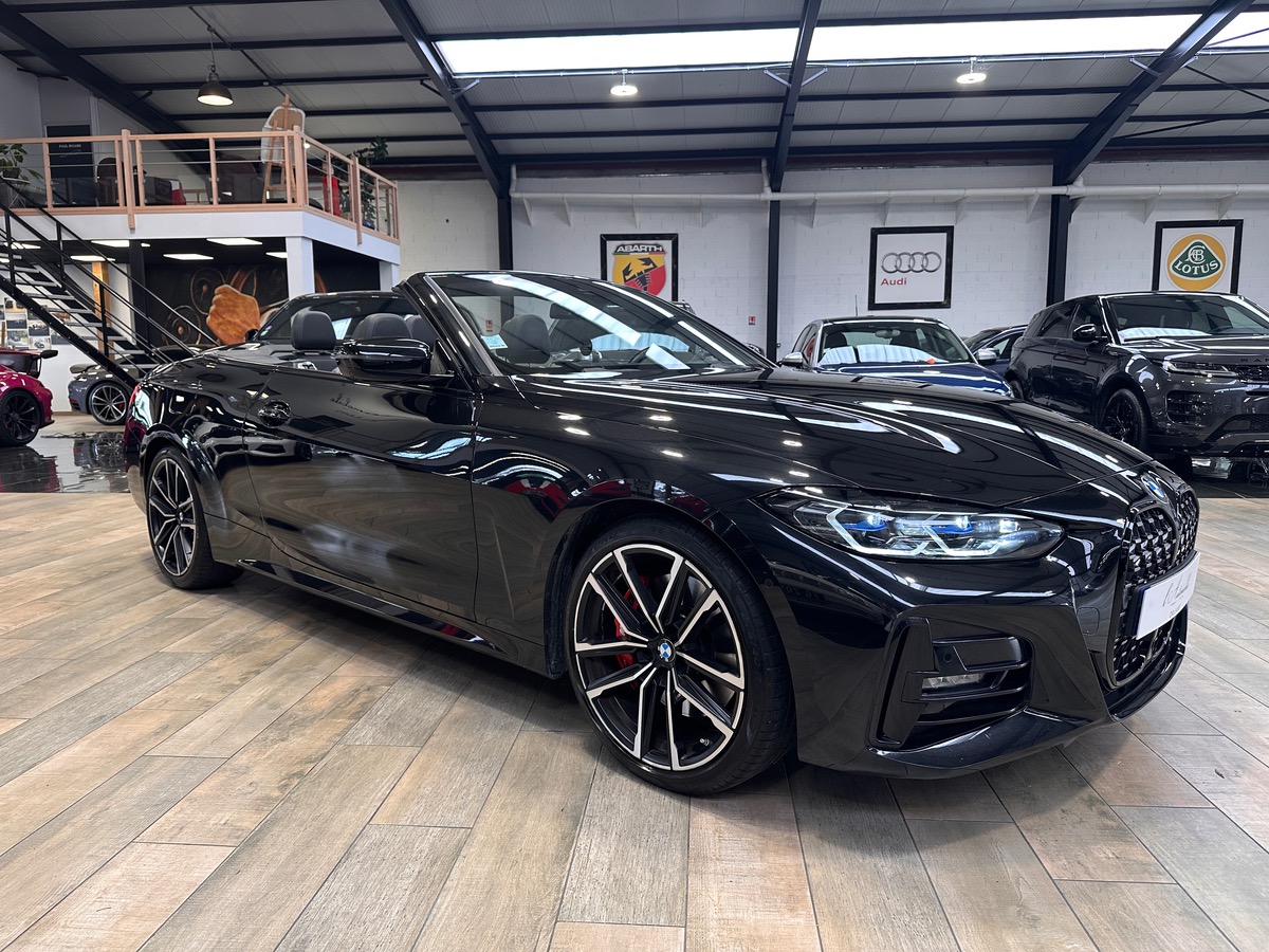 Bmw Série 4 Cabriolet 420i M SPORT 184 cv G23 BVA8 - Hifi HARMAN KARDON - HUD - Garantie 03/2026