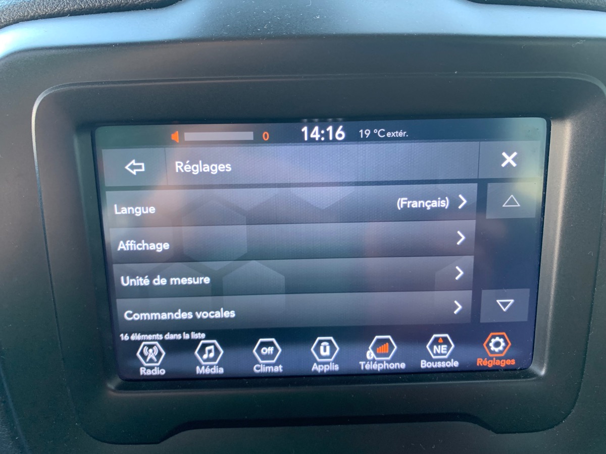 Jeep Renegade 120 ch | Limited | Caméra de recul | Régulateur de vitesse | Avertisseur Angles Morts