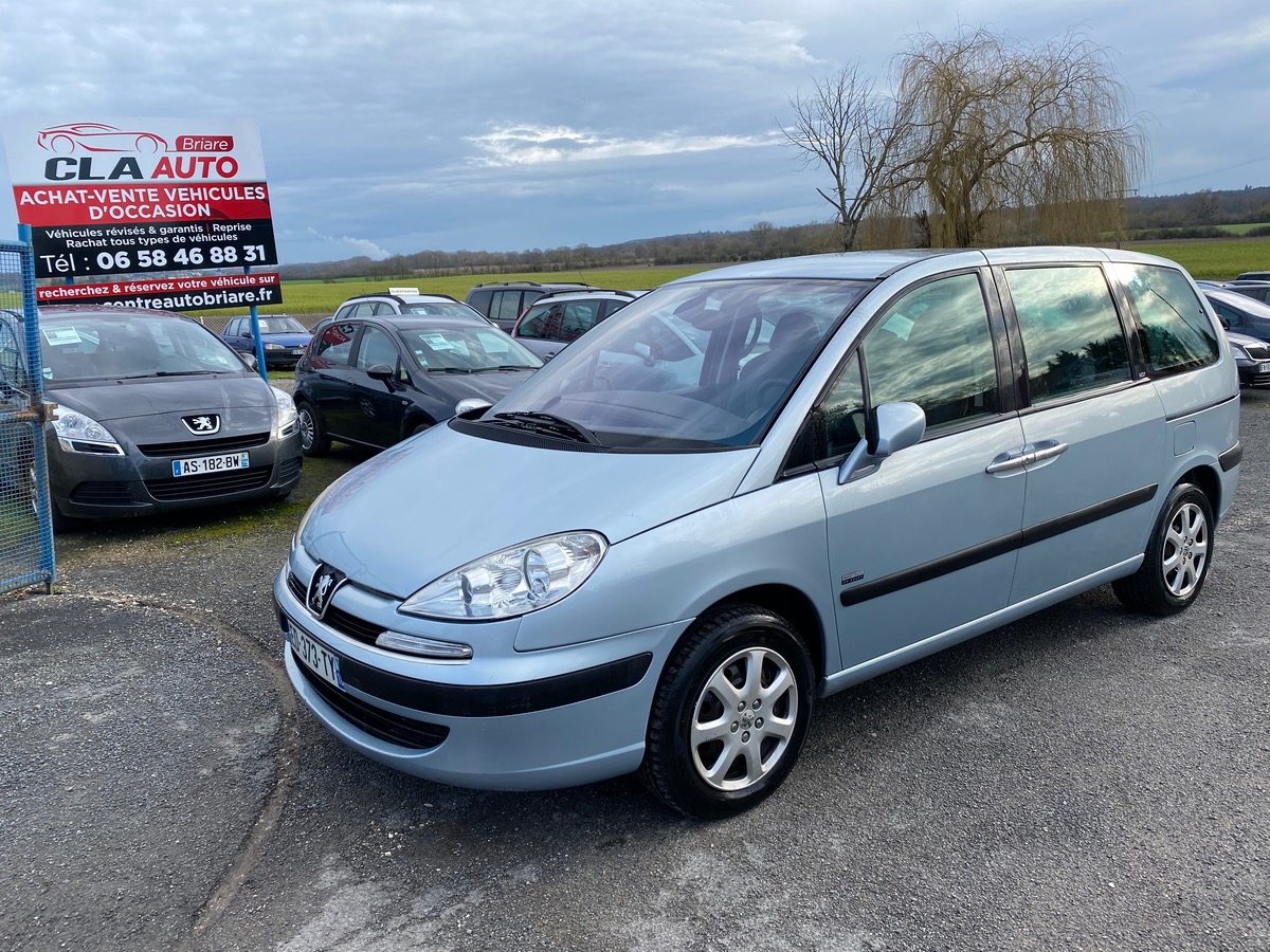 Peugeot 807 2.2 hdi 130cv navte7 places GPS