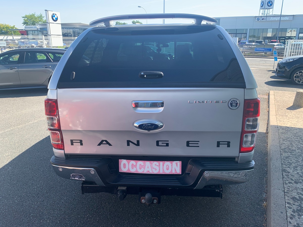 Ford Ranger 150 | Limited | Hard Top | Caméra recul | Régulateur vitesse | Attelage | Roue secours