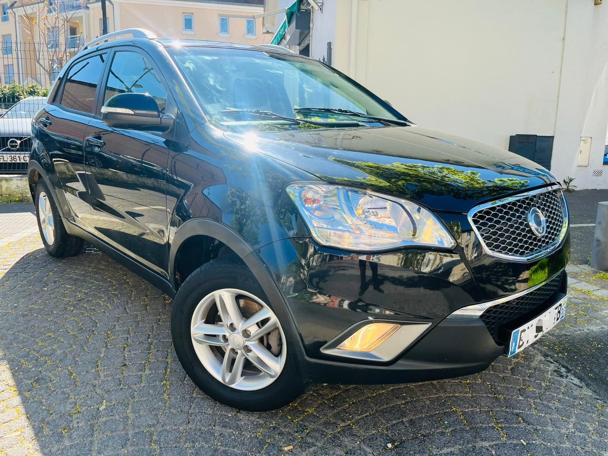 Ssangyong Korando - Confort - Awd 4x4 - 2.0 xdi 175cv BVM6 - 2ème Main - 4xCb - Reprises