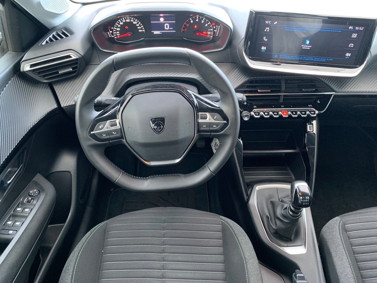 Peugeot 208 100 ch | Active | Aide stationnement arrière | Sièges avant chauffants | Écran tactile