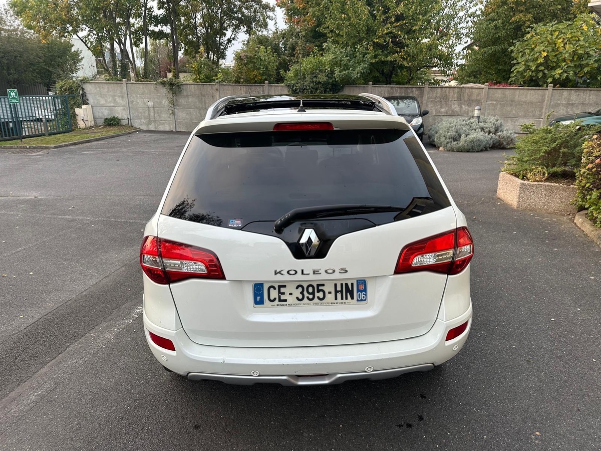 RENAULT Koleos 2.0 DCI 150 CV 1er main foule options en 4X crit2