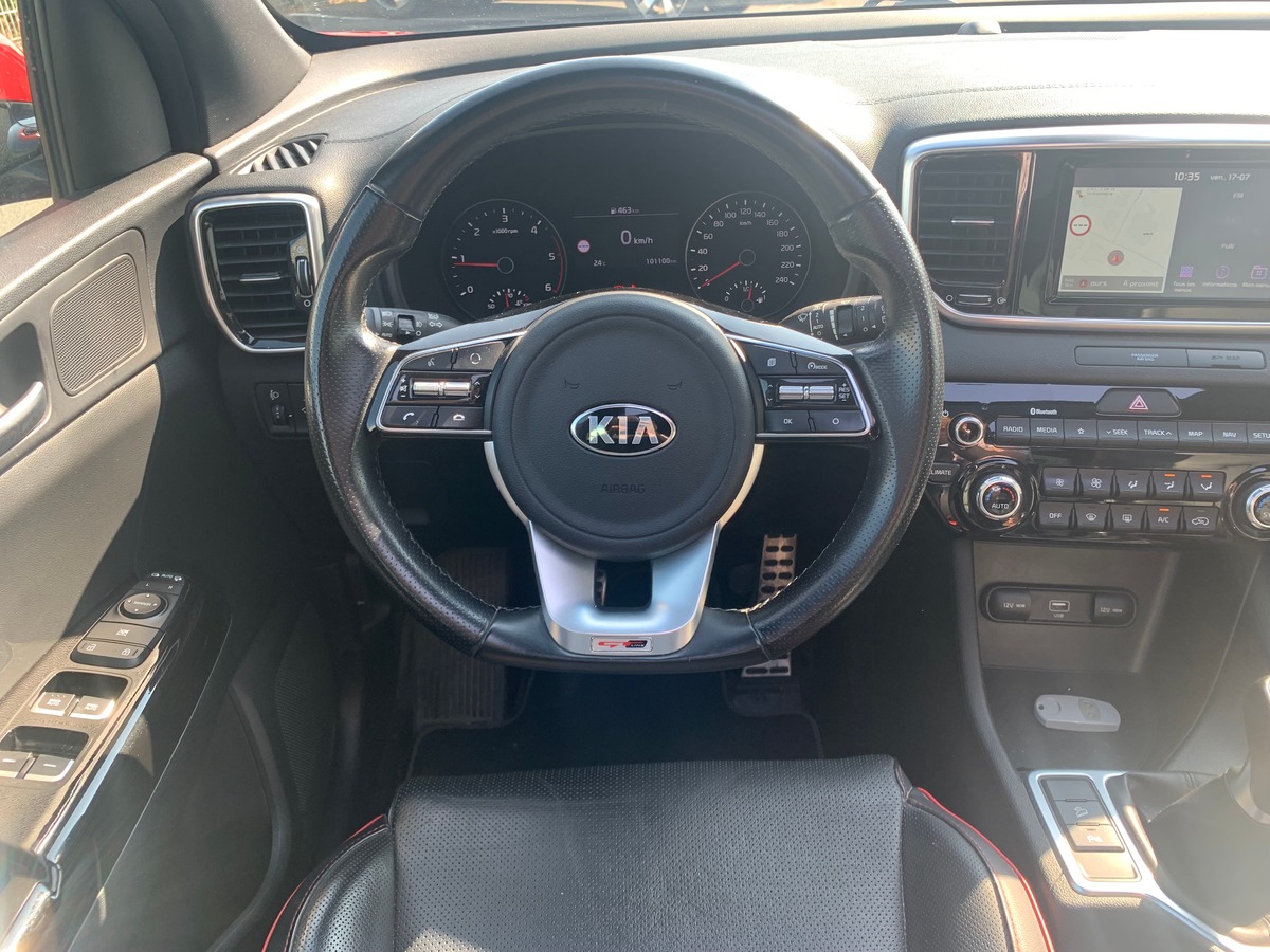 Kia Sportage 136 | GT LINE | Toit panoramique | Caméra recul | GPS | Régulateur vitesse | Attelage
