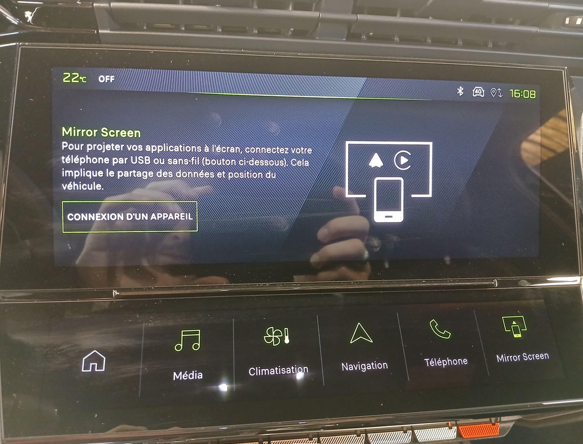 Peugeot 308 BlueHDi 130 ch S S EAT8 | GT | Mirror Screen | Plusieurs coloris dispo | Dernier en Noir