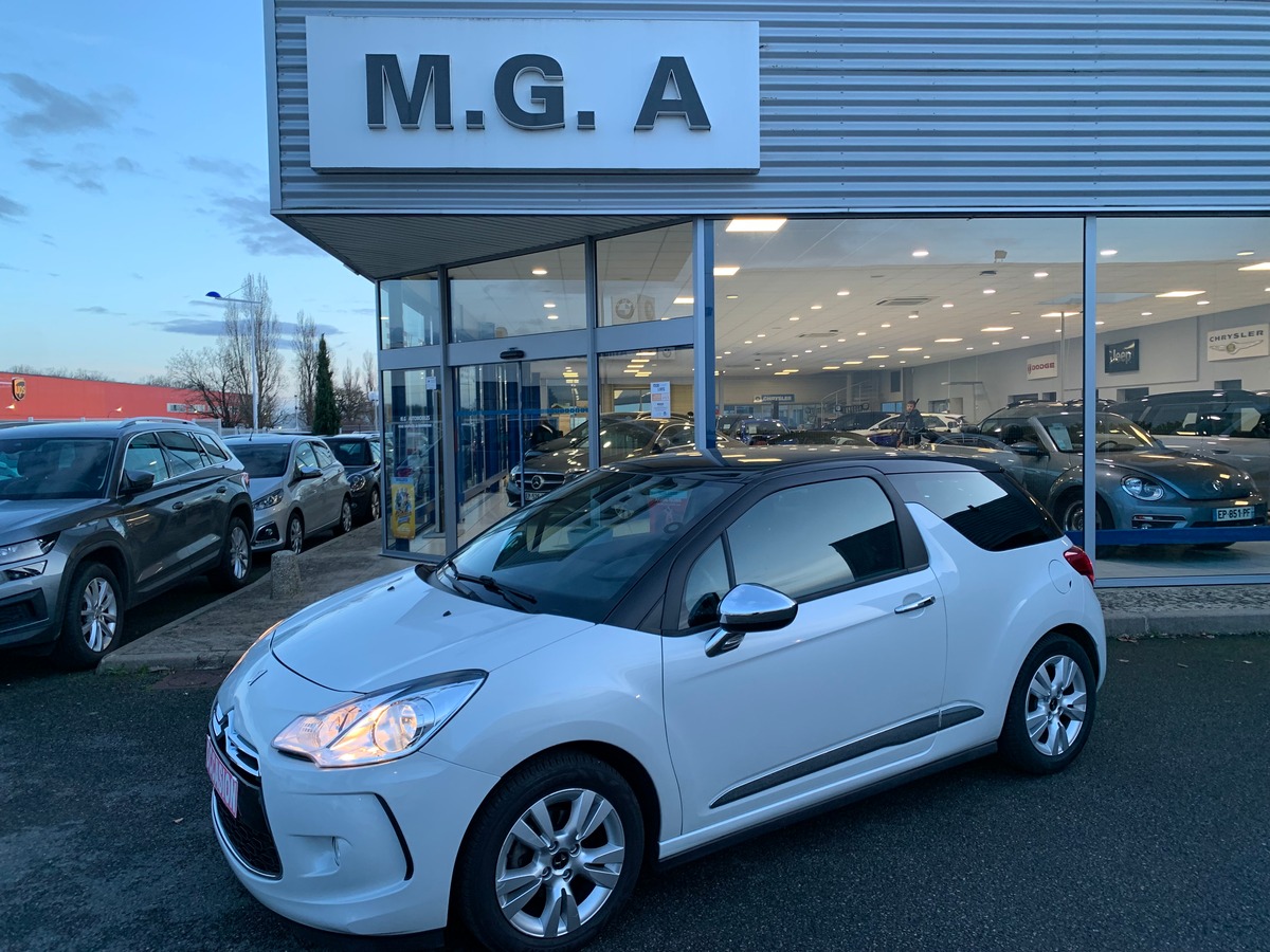 Citroën DS3 82 ch | Be chic | GPS | Régulateur de vitesse | Bluetooth