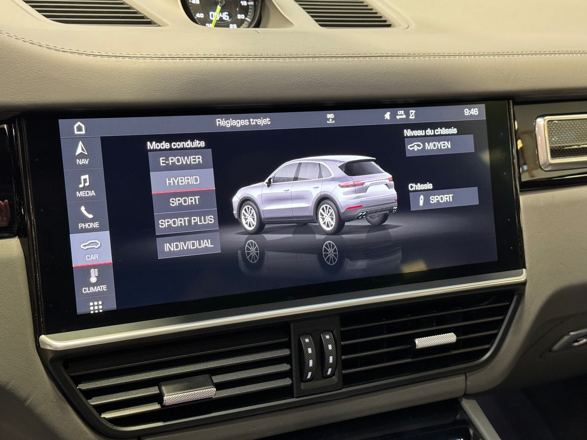 Porsche Cayenne E-HYBRID 3.0 V6 462CV APPROVED ZWM