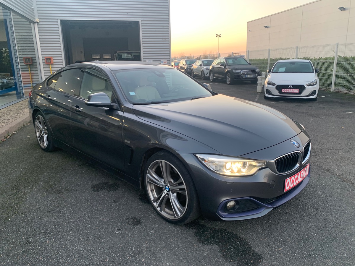 Bmw Série 4 Gran Coupé 184 | Sport | Sellerie Cuir | GPS |  Radars arriére avant | Coffre électrique