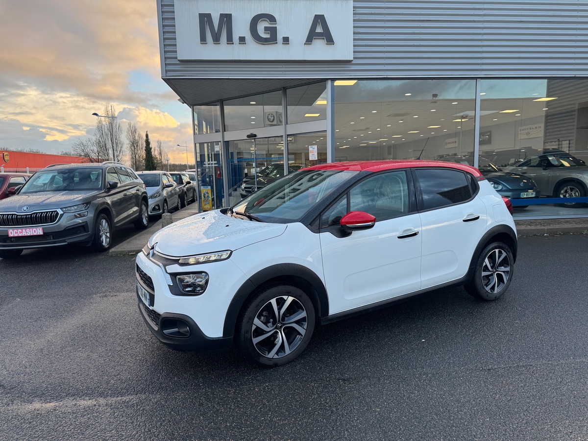 Citroën C3 102 ch | Shine | Garantie Spot Premium 13/11/2026 | Caméra recul | Régulateur vitesse
