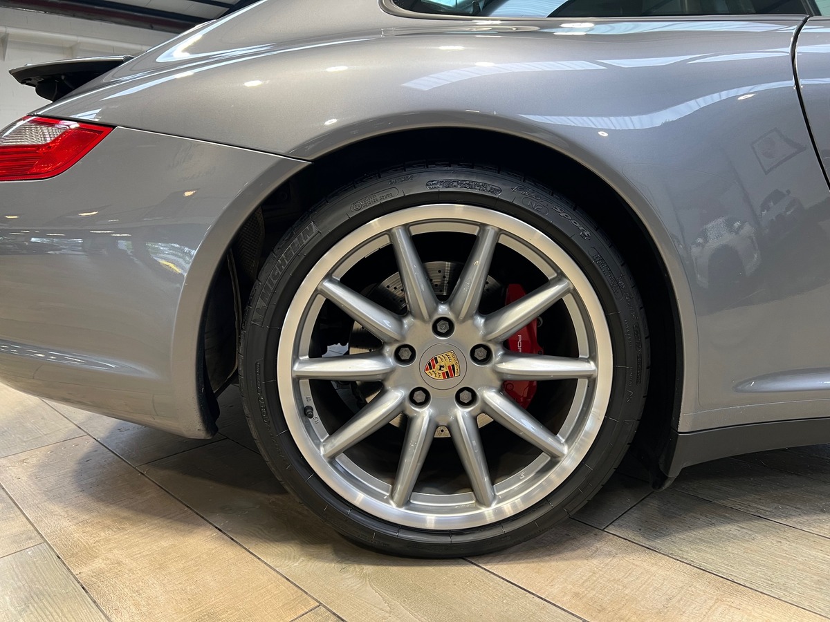 Porsche 911 997 COUPE CARRERA 4S 3.8 355 cv GRIS KERGUELEN/TO/CHRONO