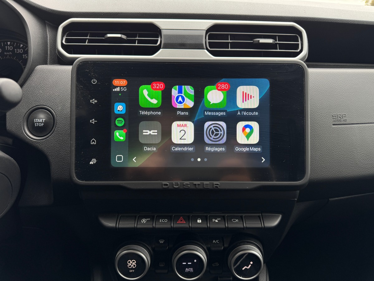 Dacia Duster II JOURNEY + Phase 2 1.5 Blue dCi 4x2 115 cv - Caméra 360 - Apple Carplay