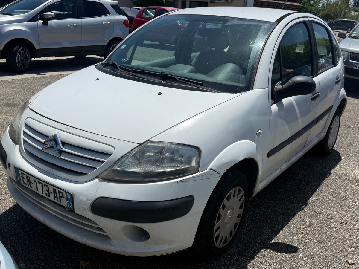 Citroën C3 1.4 hdi SOCIÉTÉ 2 place distribution neuf / VENDU DANS L’ÉTAT /  CT EN CONTRE VISITE