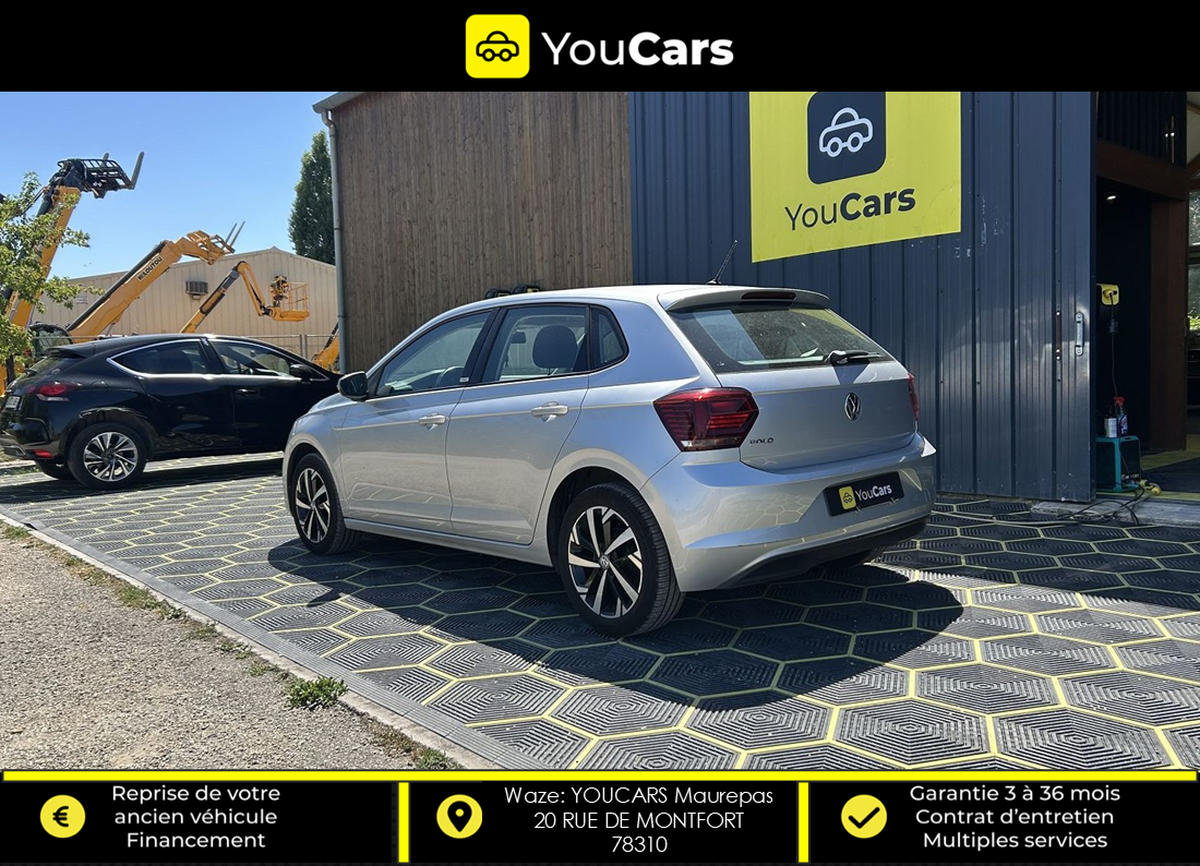 Volkswagen Polo VI  6 CONNECT 1.0 i 65 cv ENTRETIEN VOLKSWAGEN - CARPLAY - BLUETOOTH MUSIC