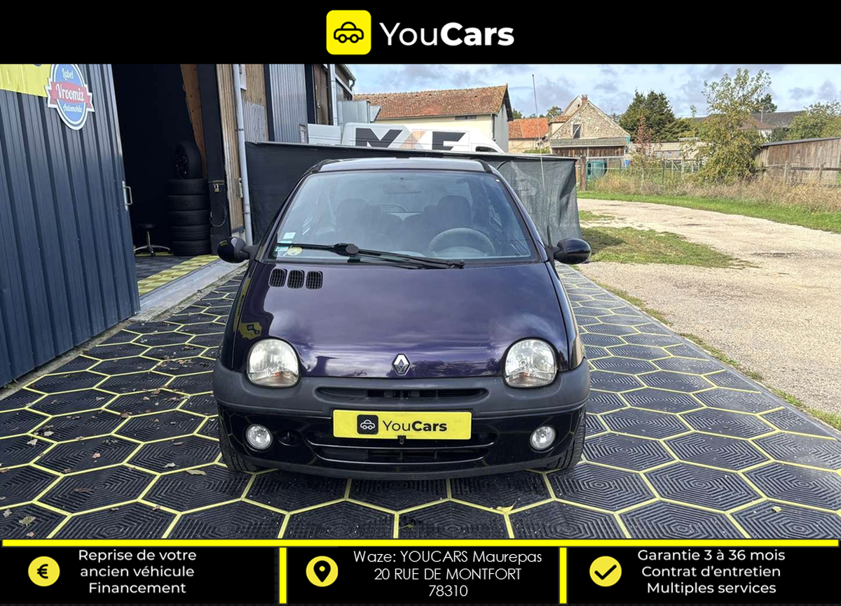 RENAULT Twingo I Phase 2 1.2 i 75cv  Kenzo ENTRETIEN A JOUR IDEAL JEUNE PERMIS