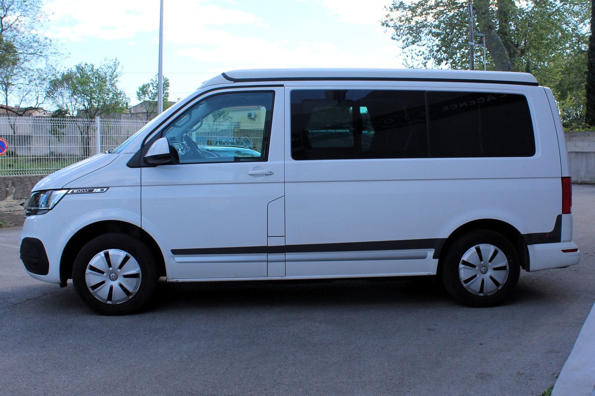 Volkswagen Transporter T6.1 TDi 150 ch DSG 7 AMENAGEMENT REIMO CITY VAN + CAMERA - CARPLAY - SOLAIRE