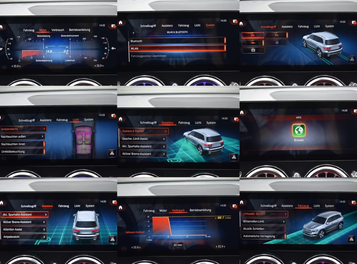 Mercedes-Benz GLB 200d 4matic 150ch AMG Line 8G DCT/Attelage/Pack Sport Black