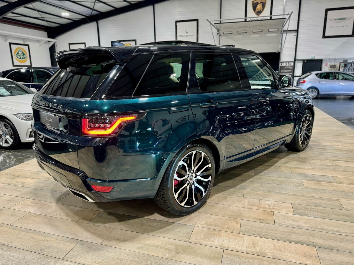 Land-Rover Range Rover Sport P400 404ch HSE Dynamic British Racing Green FULL Option 1ere main fr c