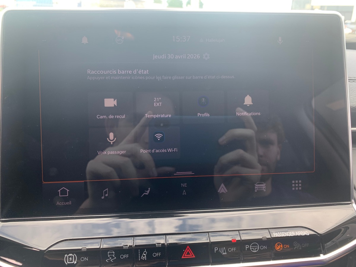 Jeep Compass 190 ch | Limited | Apple car Play | Caméra de recul | Régulateur de vitesse adaptatif