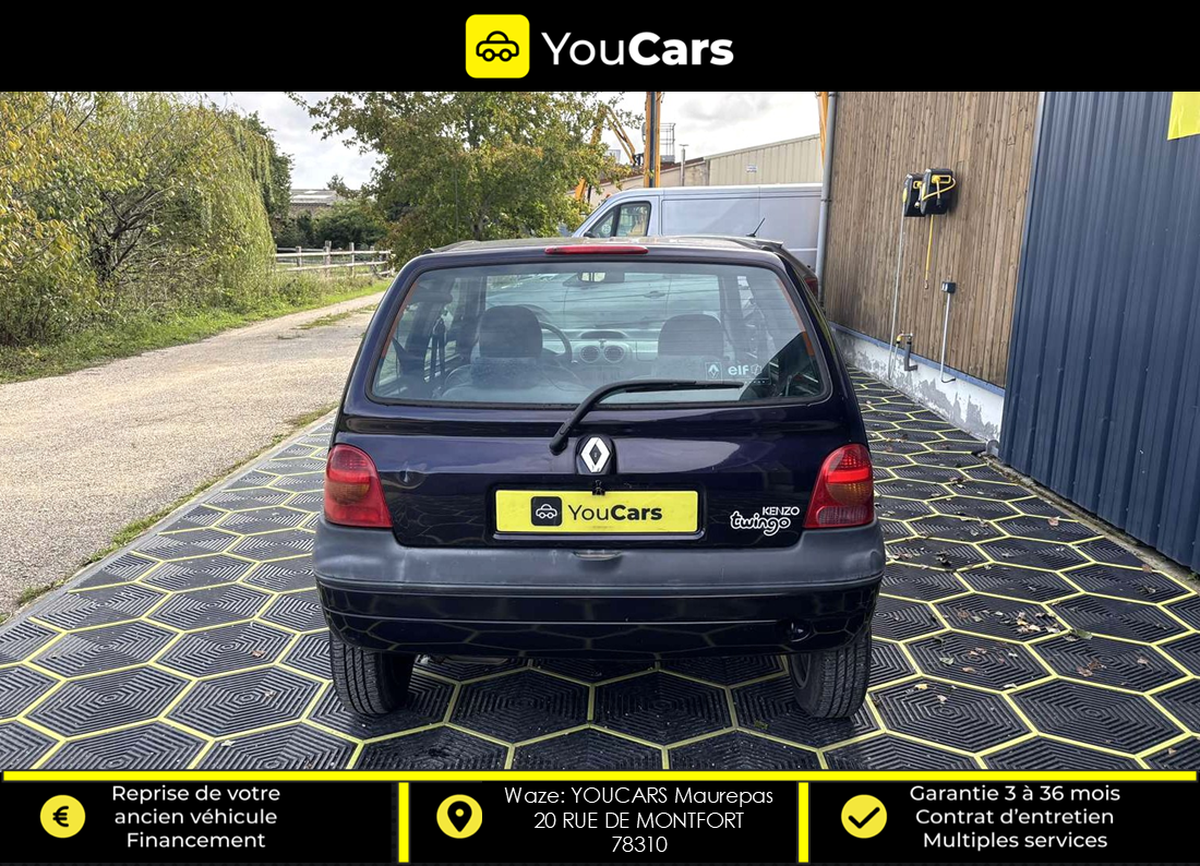 RENAULT Twingo I Phase 2 1.2 i 75cv  Kenzo ENTRETIEN A JOUR IDEAL JEUNE PERMIS
