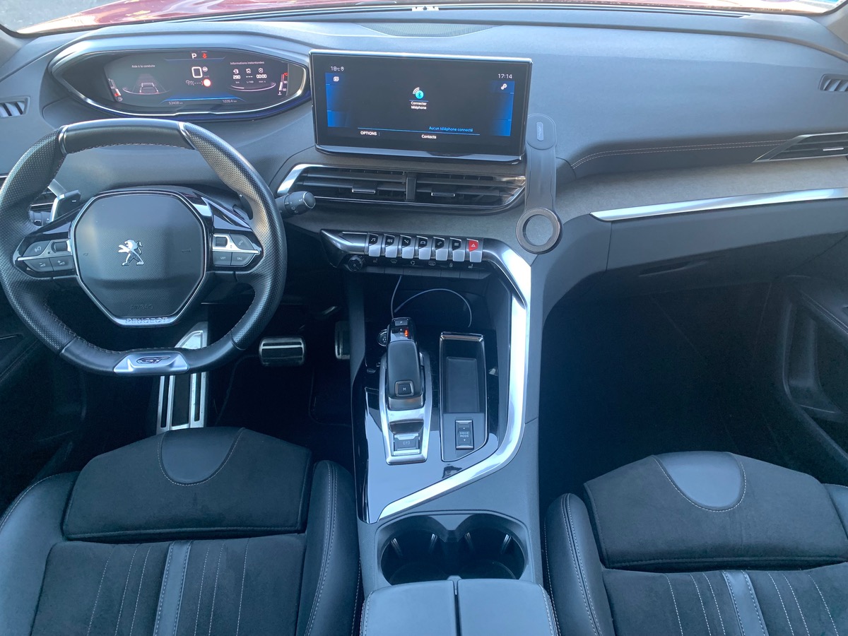 Peugeot 3008 130 ch | GT | Pack Alcantara | Pack City 2 | Hayon Motorisé avec accès Mains Libres